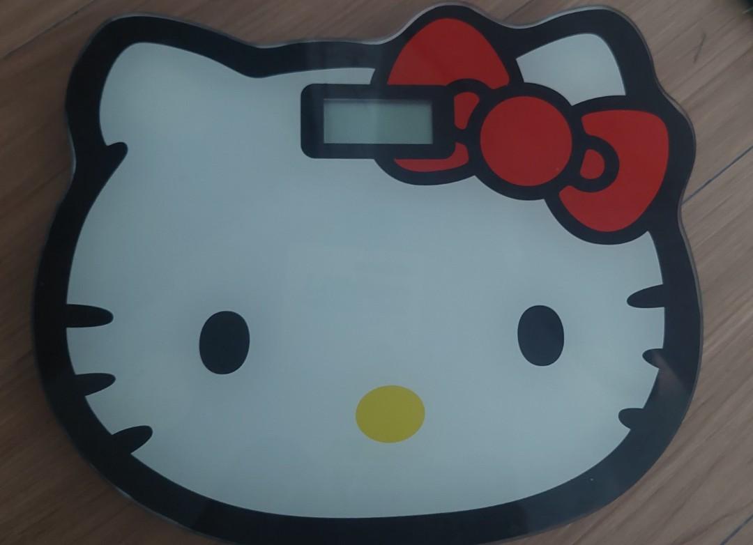 Hello Kitty Problem Scale Hello Kitty Digital Weighing Scale, Health & Nutrition, Health Monitors ...