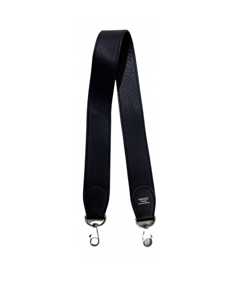 Hermes Black Amazon Shoulder Strap Sangle, Women's Fashion, Bags
