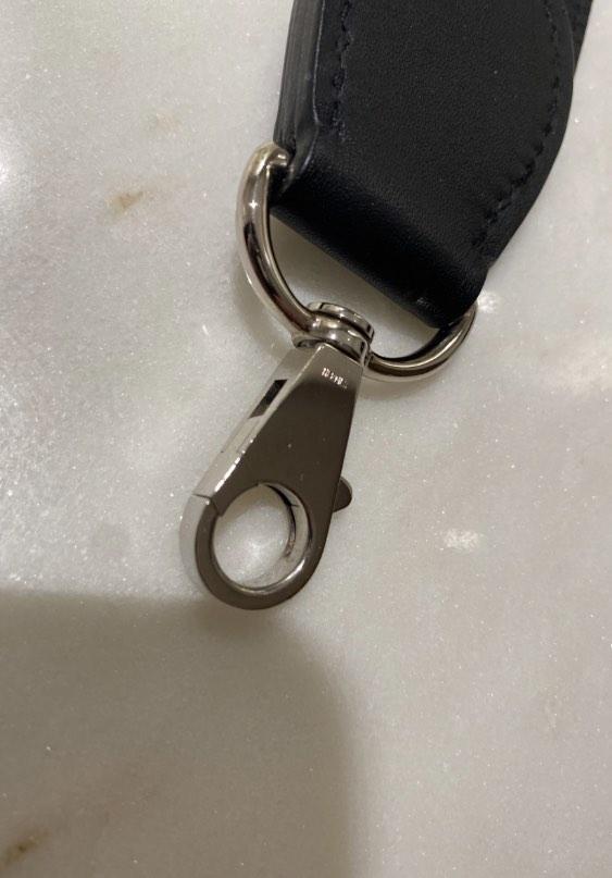 Hermes Black Amazon Shoulder Strap Sangle, Women's Fashion, Bags