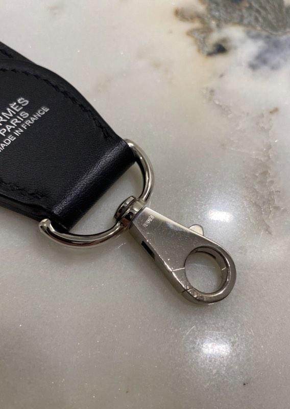 Hermes Black Amazon Shoulder Strap Sangle, Women's Fashion, Bags