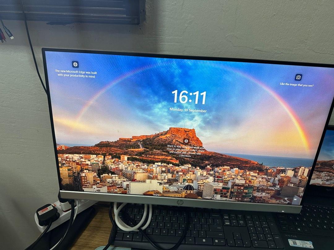 HP 24 inch monitor, Computers & Tech, Parts & Accessories, Monitor