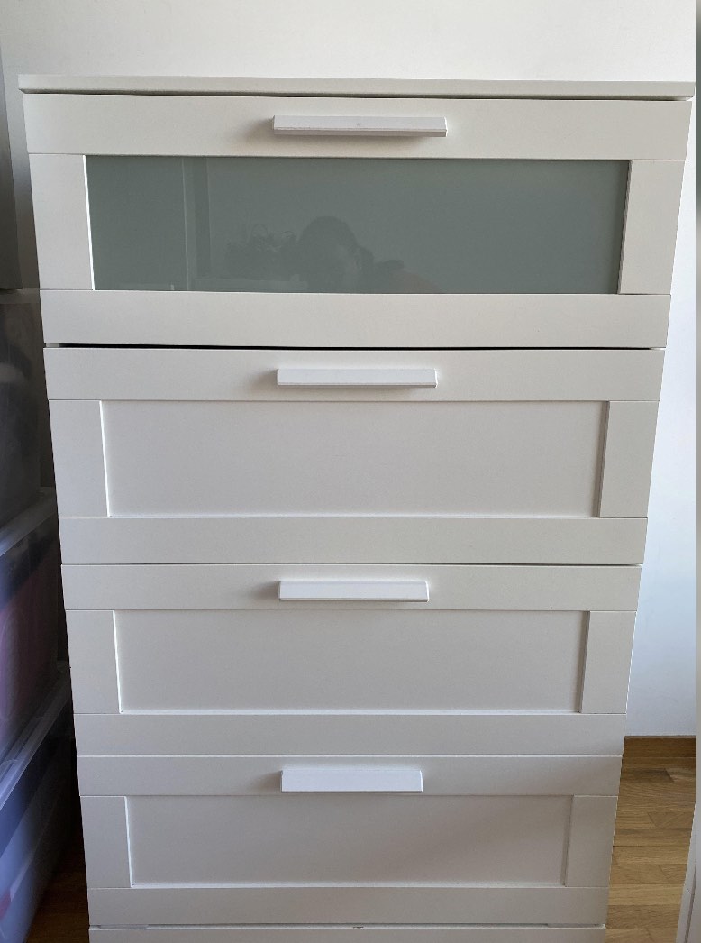 Ikea 4 drawer, Furniture & Home Living, Furniture, Shelves,