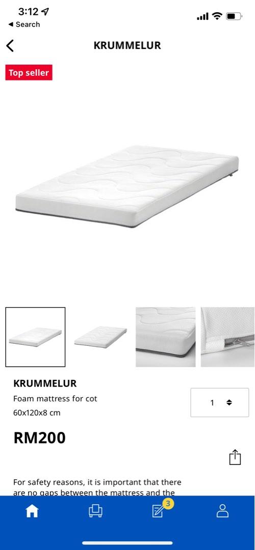 IKEA baby mattress Krummelur Babies Kids Baby Nursery Kids
