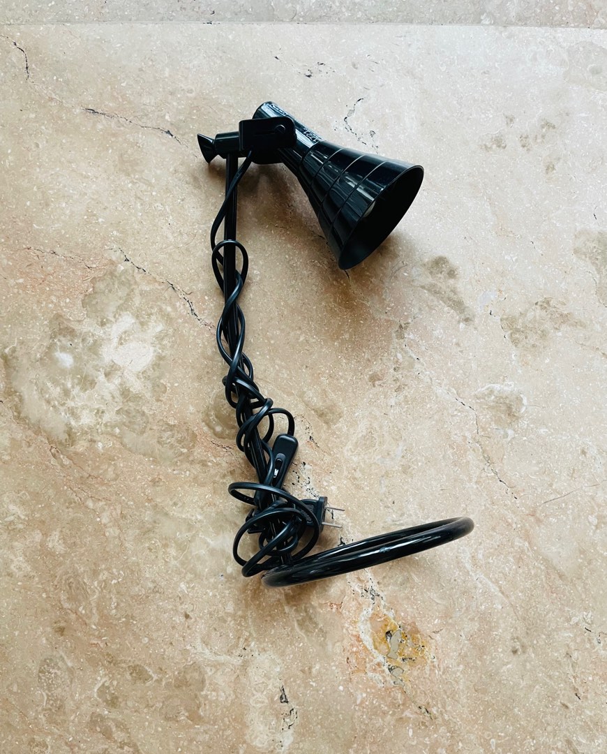 Ikea Black Lamp, Furniture & Home Living, Lighting & Fans, Lighting on Carousell