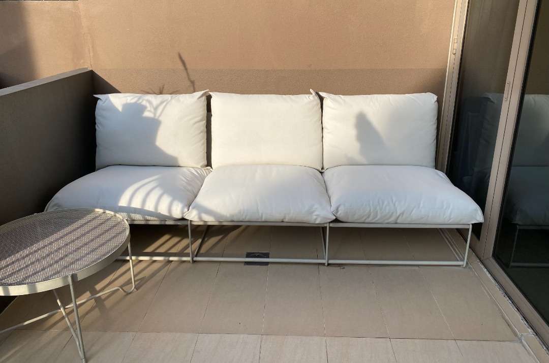IKEA Havsten outdoor sofa for sale + free rain cover, Furniture