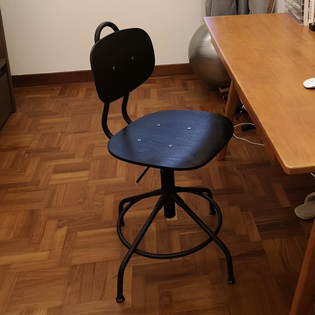 Kullaberg swivel store chair black
