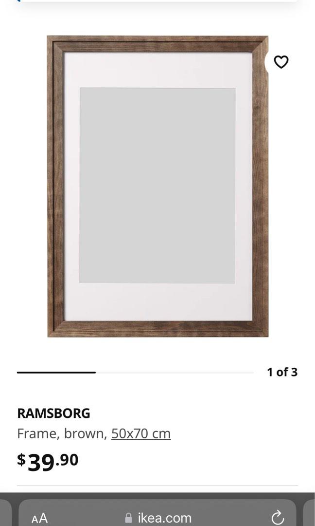 IKEA pine frame a3 size, Furniture & Home Living, Home Decor, Frames