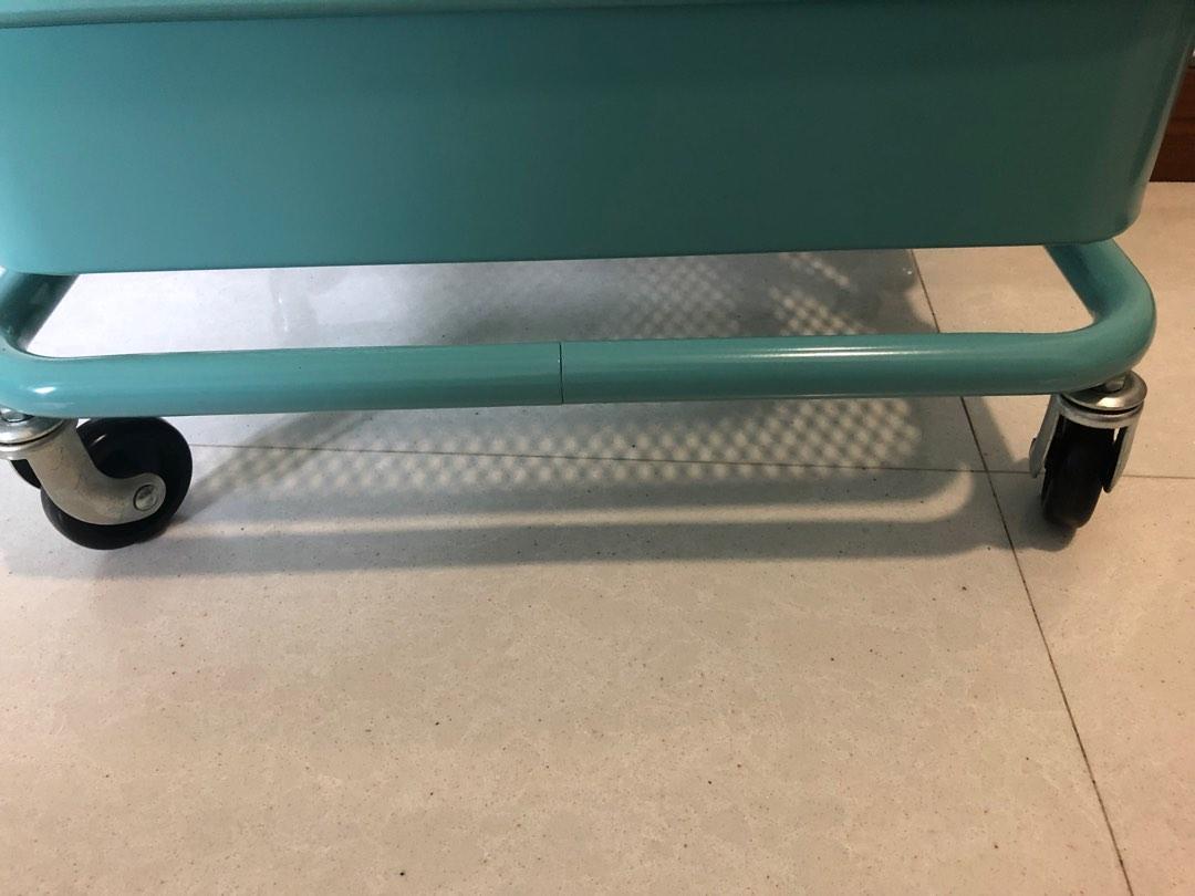 IKEA RASKOG Trolley Turquoise, Furniture & Home Living, Furniture