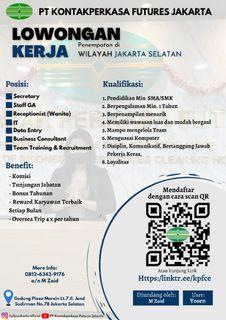 INFO LOWONGAN PEKERJAAN