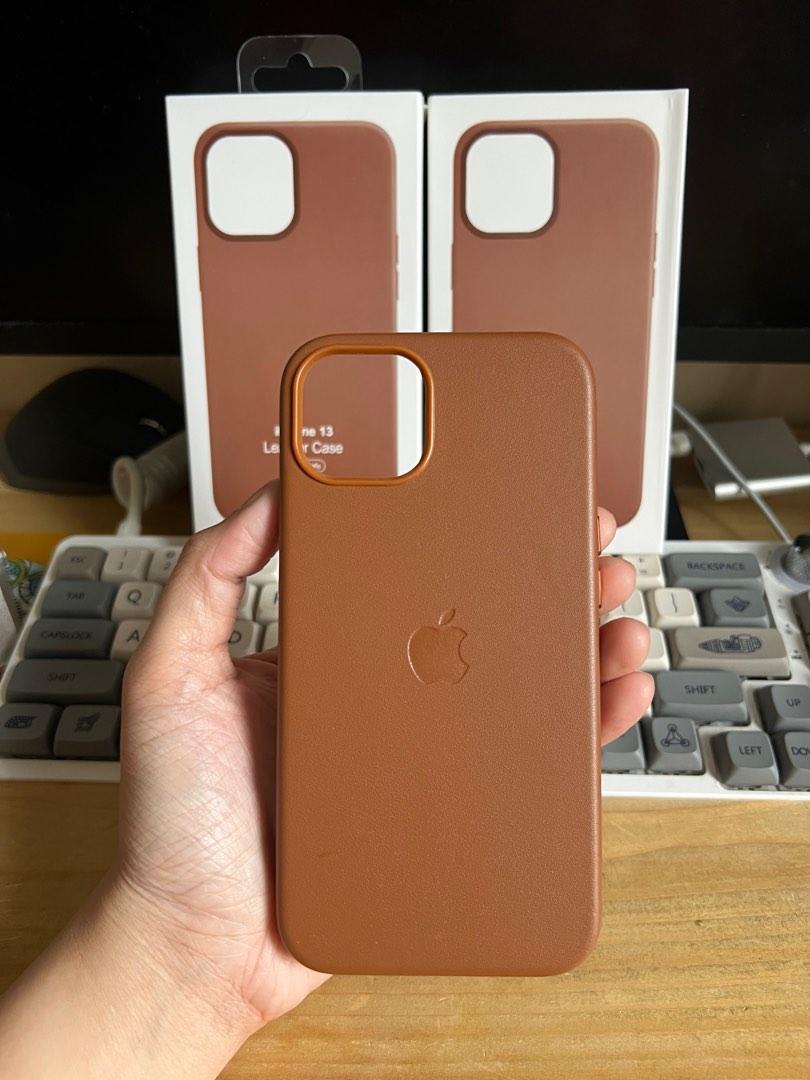 iPhone 13 Magsafe Leather Brown Case (Category: Cases & Sleeves) located in Manila. Submitted by razelysonn (Listing ID 1186149790, Image 1). Description: pm me.