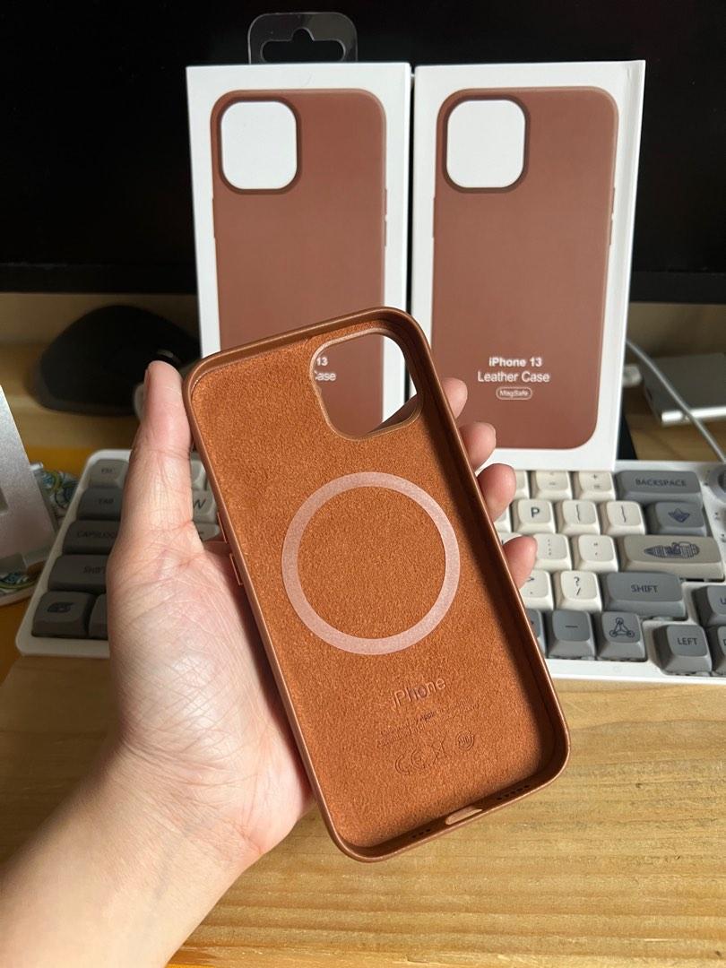 iPhone 13 Magsafe Leather Brown Case (Category: Cases & Sleeves) located in Manila. Submitted by razelysonn (Listing ID 1186149790, Image 3). Description: pm me.
