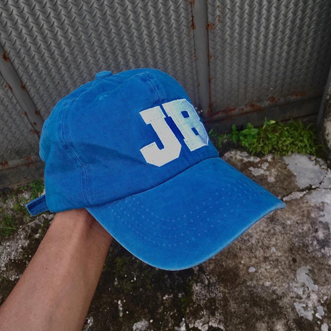 JB LOGO BLUESKY CAPS MILITAGE TAG 100 COTTON DESIGN BY JAPAN, Fesyen Pria, Aksesoris, Topi di