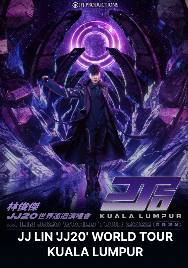 JJ Lin world tour 2022 ( malaysia ), Tickets & Vouchers, Event Tickets