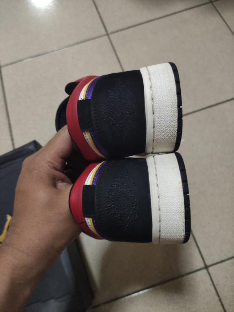 jordan 1 low top 3 lakers