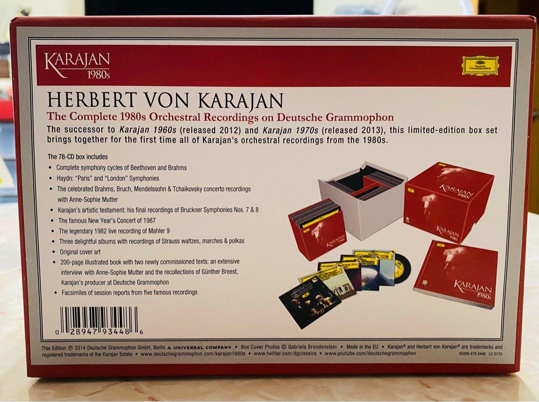 KARAJAN 1980s CDボックスセット KARAJAN 1980s CDボックスセット