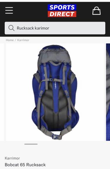Karrimor bobcat 65 rucksack sports direct online