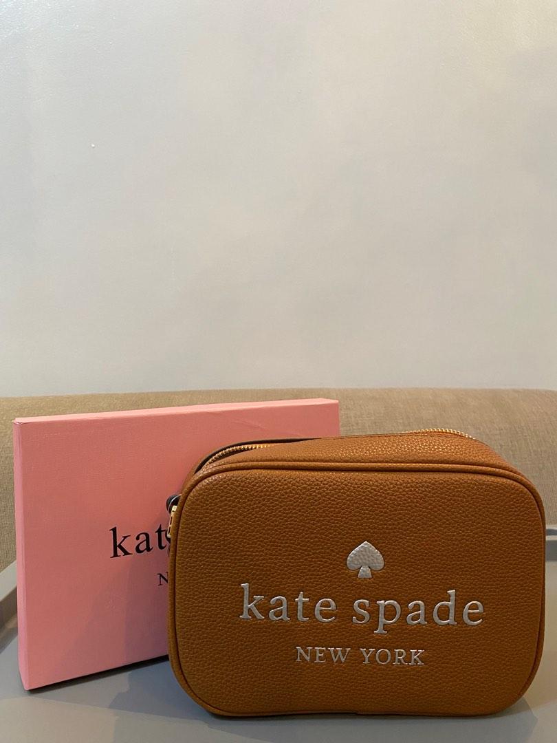 KATE SPADE GLITTER ON MINI CAMERA CROSSBODY BAG (Category: Luxury Bags & Wallets) located in Bacoor. Submitted by rence.chua (Listing ID 1186166493, Image 2). Description: For Sale: KATE SPADE GLITTER ON MINI CAMERA CROSSBODY BAG CAMEL BROWN - Brand New - Inclusion: Box, Dust Bag, Care Card and Receipt - Still in very good condition. 10/10 RFS: Not using. Thank you. .