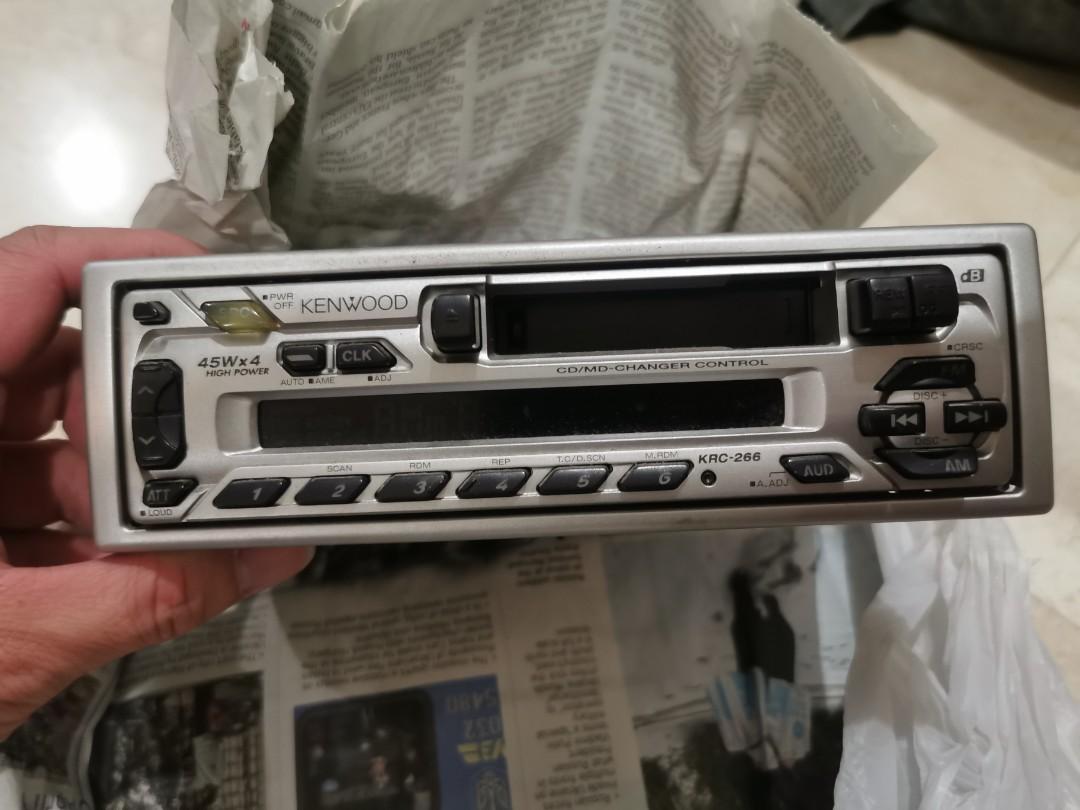 Kenwood Car CD Changer 10disc Cassette tape player Radio Turner dekited