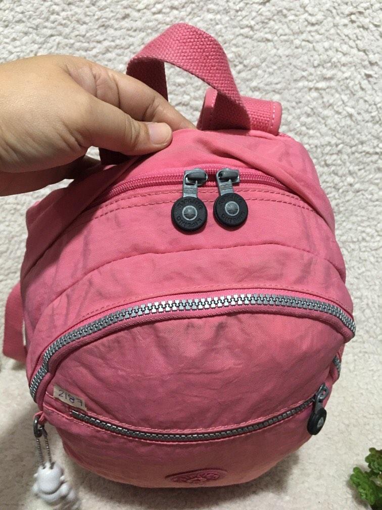 Pink Backpack Monkey Kipling pink backpack with monkey, Women's Fashion, Bags & Wallets ...