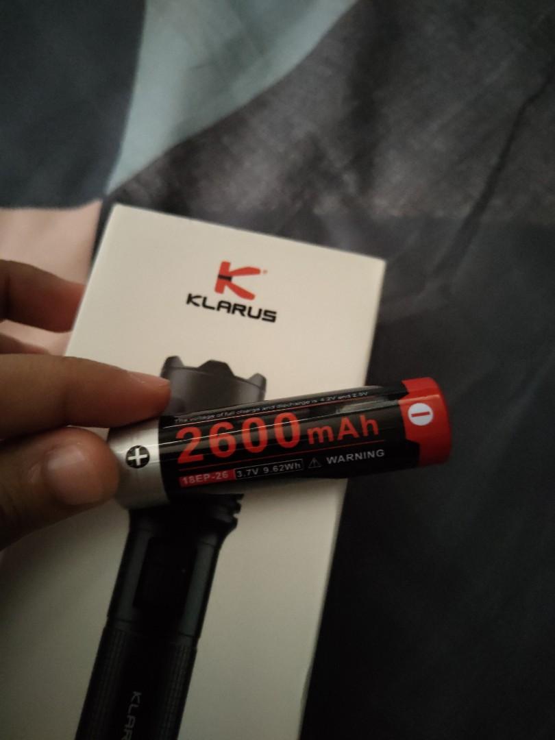 Klarus A1 compact tactical flashlight, Sports Equipment, Hiking