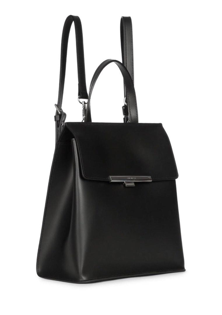 Lancaster Lily Backpack smooth cow leather black