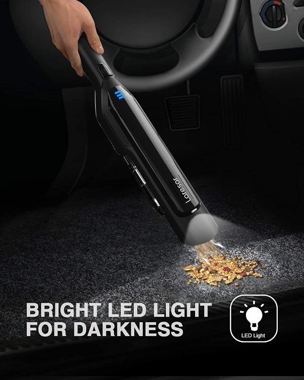 Laresar Upgrade Cordless Handheld Vacuum,17000PA Portable Vacuum