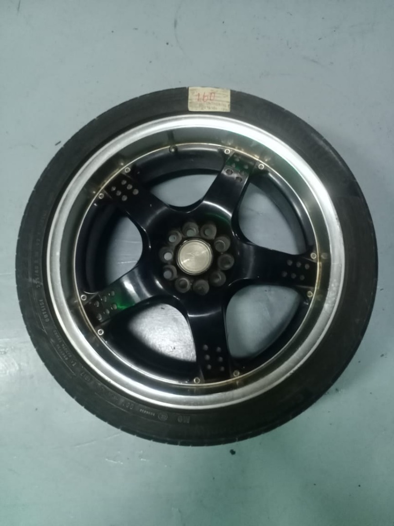 League Tyre and Rim Set, Car Accessories, Tyres & Rims on Carousell