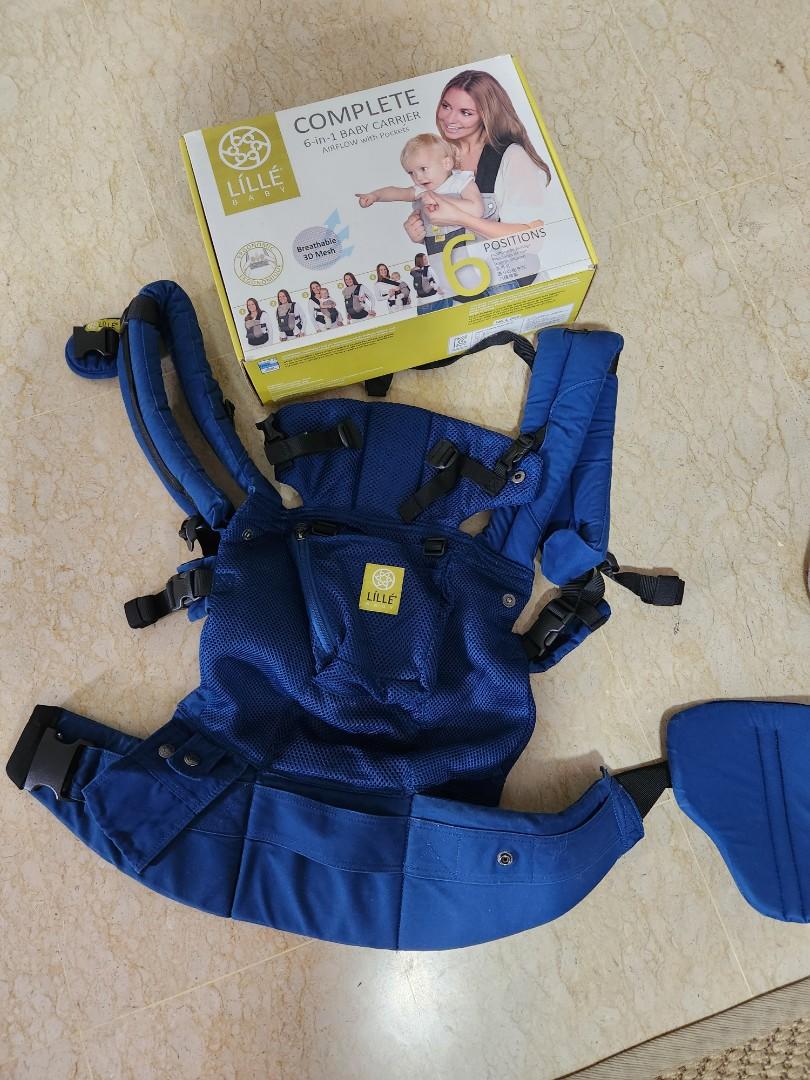 Lillebaby navy shop embossed
