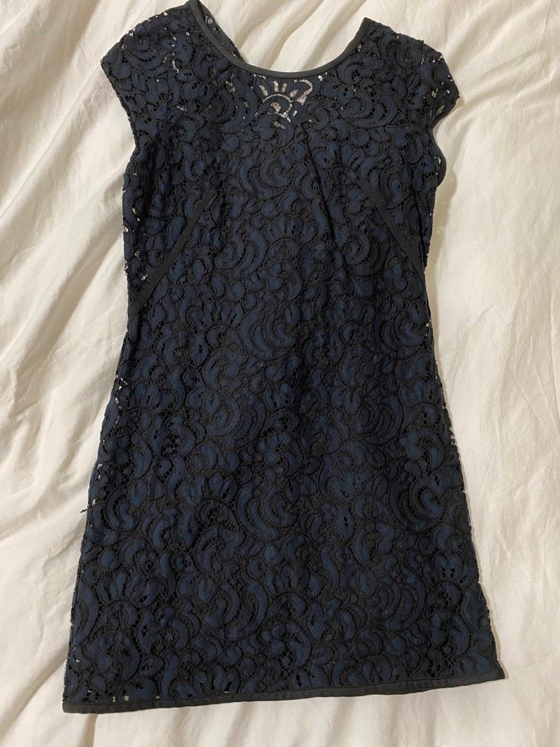 loft black lace dress Jody Lace Cocktail Dress in Black main image 1