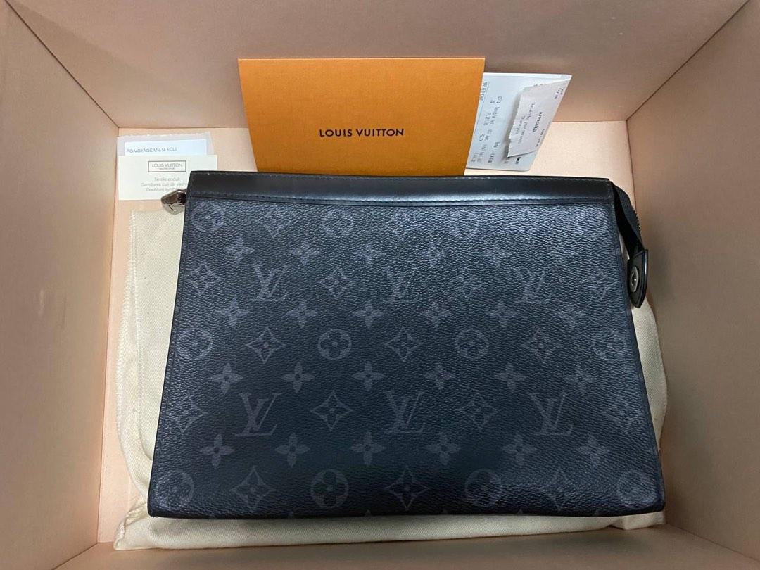 Original LV Pochette Voyage MM, Luxury, Bags & Wallets on Carousell