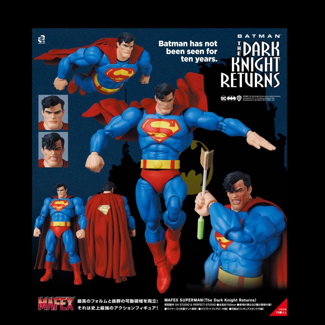 Boneco Superman Mafex Dark Knight Return Dc Universe Lacrado | Frete Grátis