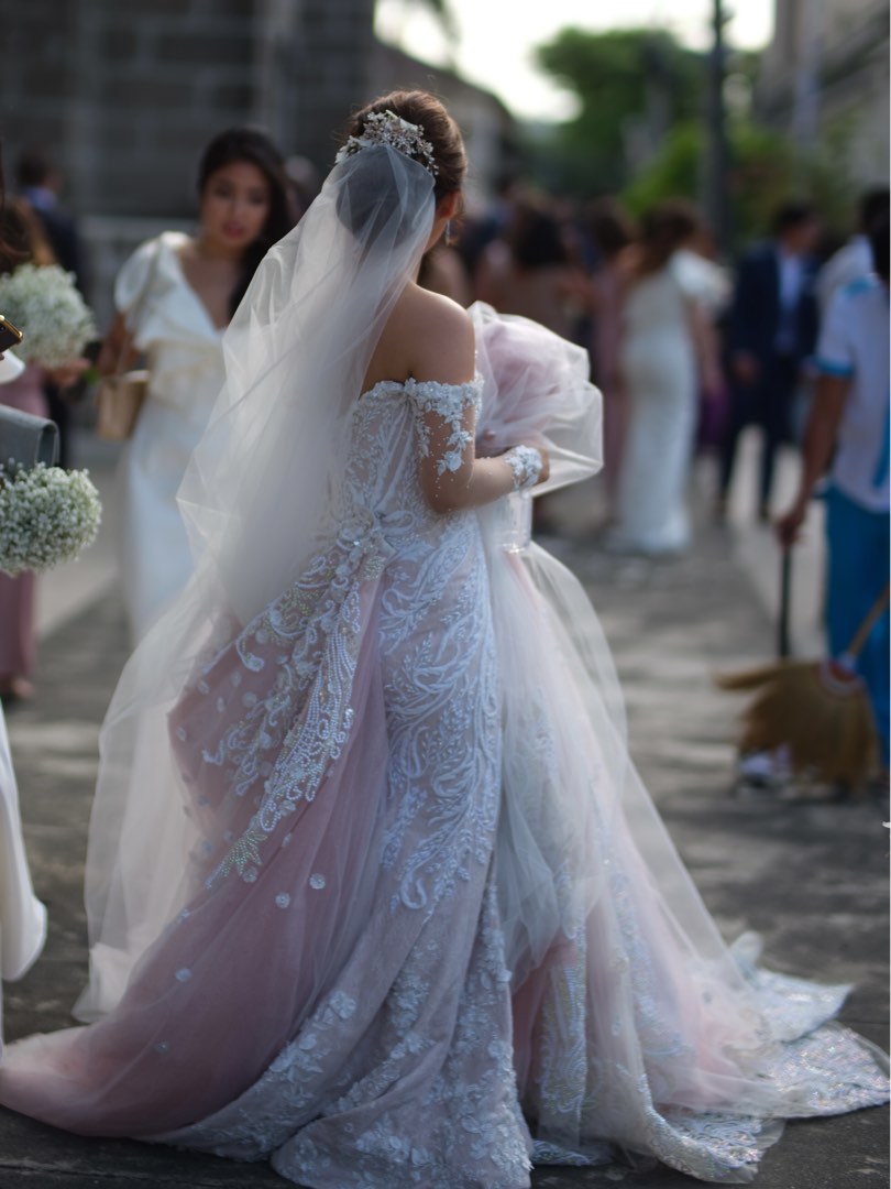 Mak Tumang Wedding Gown Women s Fashion Dresses Sets Evening dresses gowns on Carousell