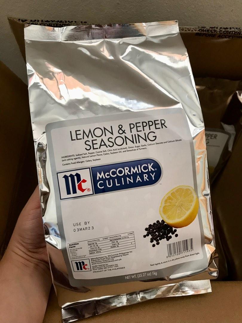 McCormick Culinary Lemon & Pepper Seasoning Salt