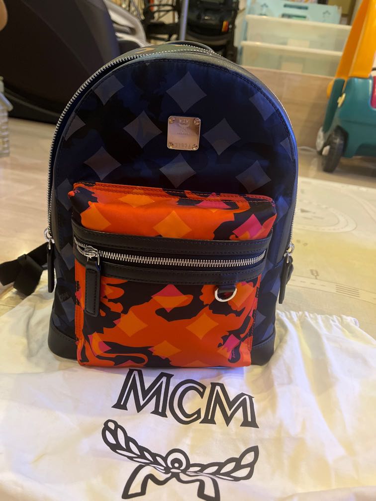 MCM Dieter Nylon multi colour Women s Fashion Bags Wallets Backpacks on Carousell