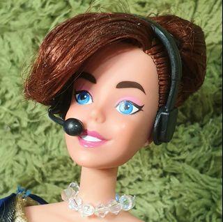 miniature doll headset microphone earphones for barbie size