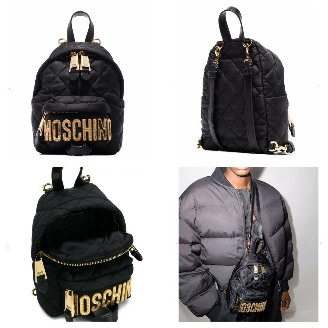Moschino mini backpack hotsell