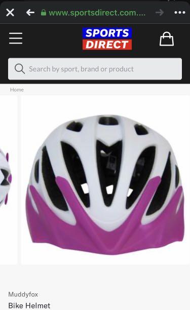 Muddyfox helmet sports hotsell direct