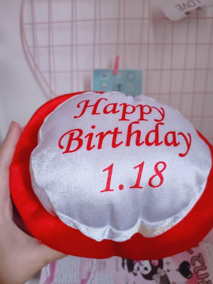 My Melody Happy Birthday Plush, Hobbies & Toys, Toys & Games on Carousell