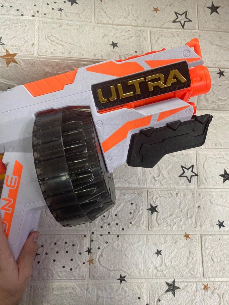 Nerf Ultra Shotgun Drum Working (Category: Action & Battle Toys) located in Pasay City. Submitted by meostore (Listing ID 1186198783, Image 1). Description: Item is in good condition, no issue at all, no jamming! No ammo included. Pm for more details..