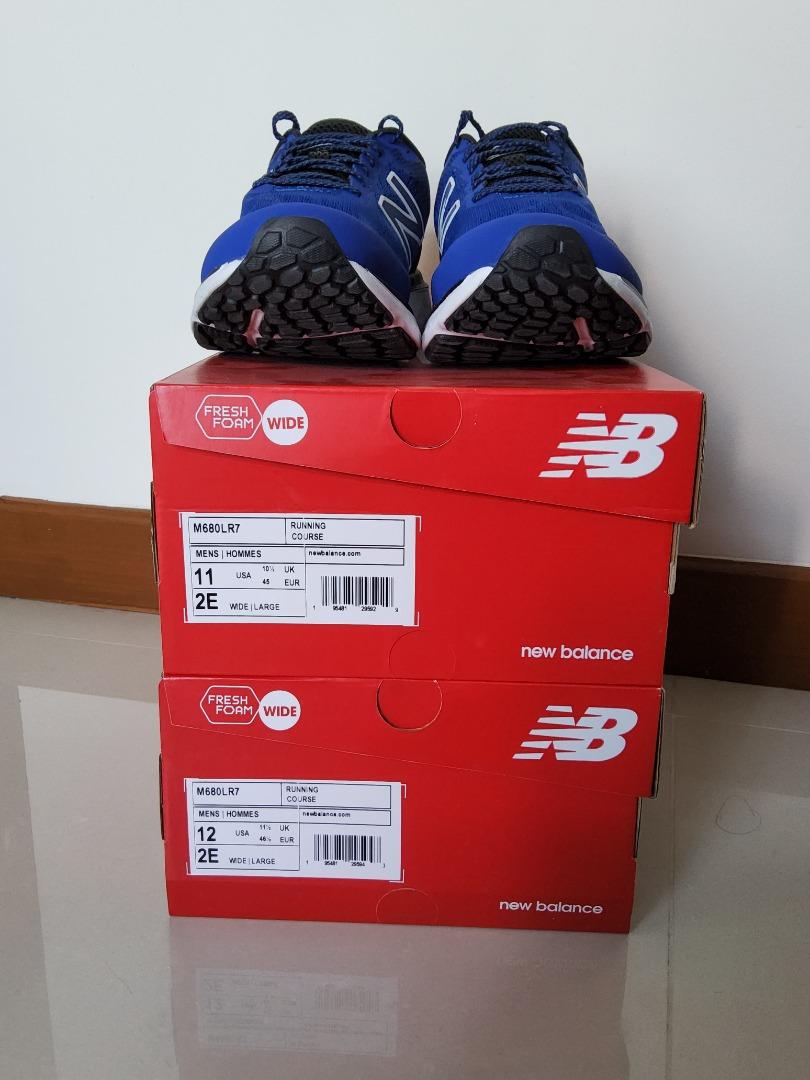 New Balance Fresh Foam 680v7 Mens Running Sneakers 2E New Men s