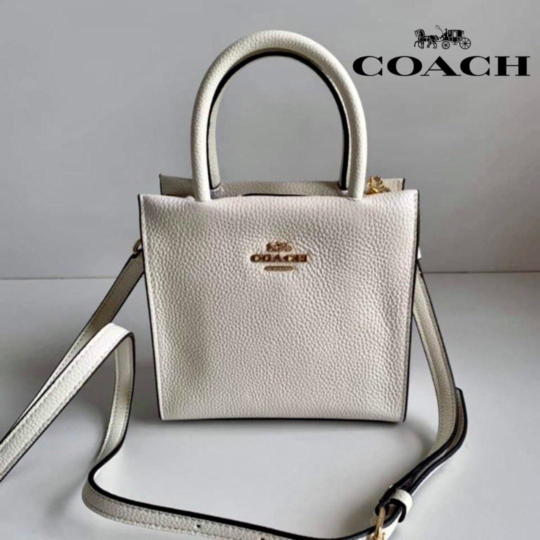 Coach mini cally white