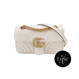 White mini gucci marmont shop
