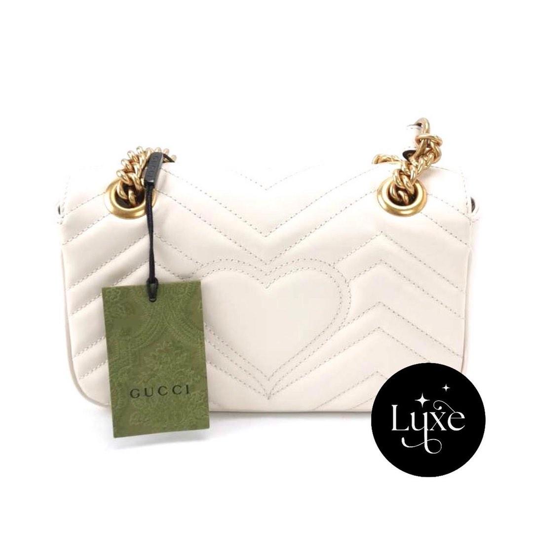 White marmont cheap gucci bag