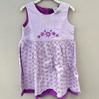 Next Embroidery Lilac Dress