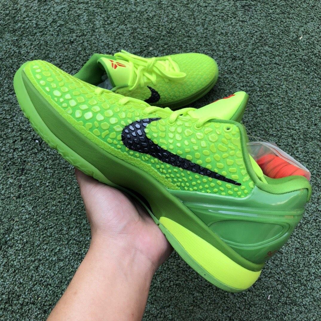 Kobe 6 green top
