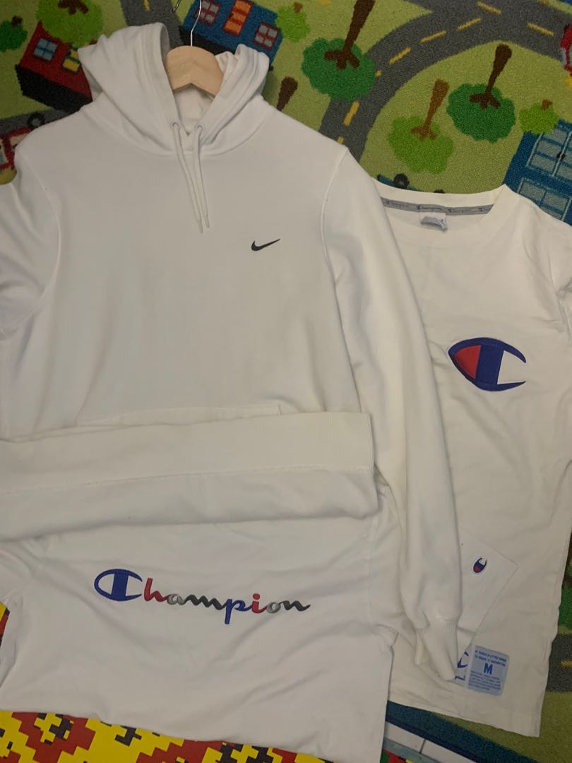 mens nike mini swoosh hoodie