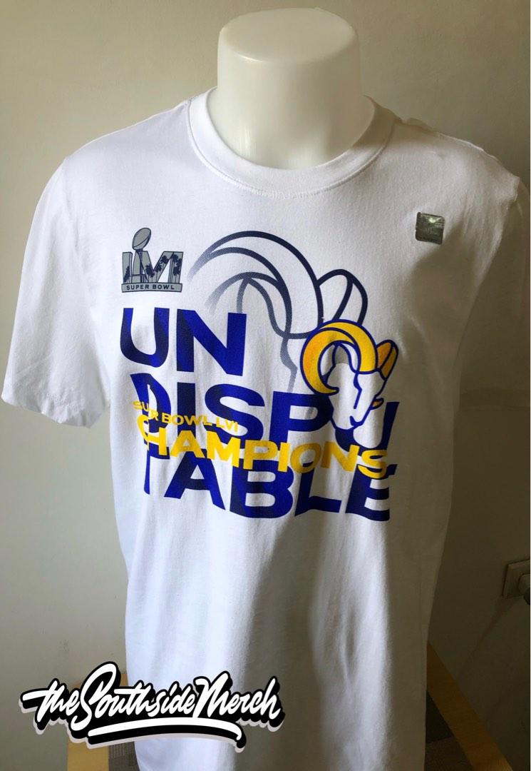 Nike Tee LA Rams Super Bowl shirt (Category: Tshirts & Polo Shirts ) located in Las Pinas. Submitted by themerchandise_ph (Listing ID 1186246073, Image 2). Description: For Sale‼️ Nike Shirt for Men Los Angeles Rams Super Bowl Champions 💯% Legit and Brand new Size : Large Material: Cotton Color: White Dimes: W (22) L (30) With tags Price : PHP 875.00 Item price plus shipping On Hand / ready to ship MOP: GCash / Bank transfer Last Price posted ⬅️