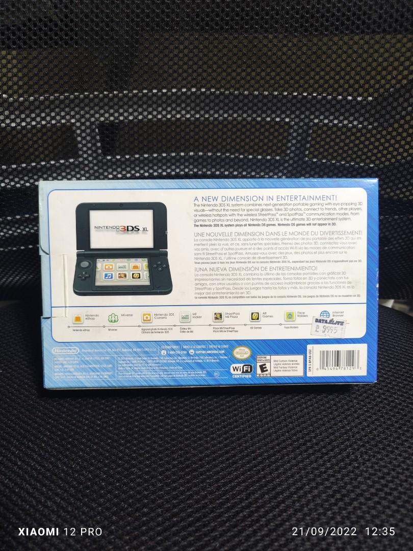 Nintendo 3DS xl smash bros limited edition blue good as new, Video