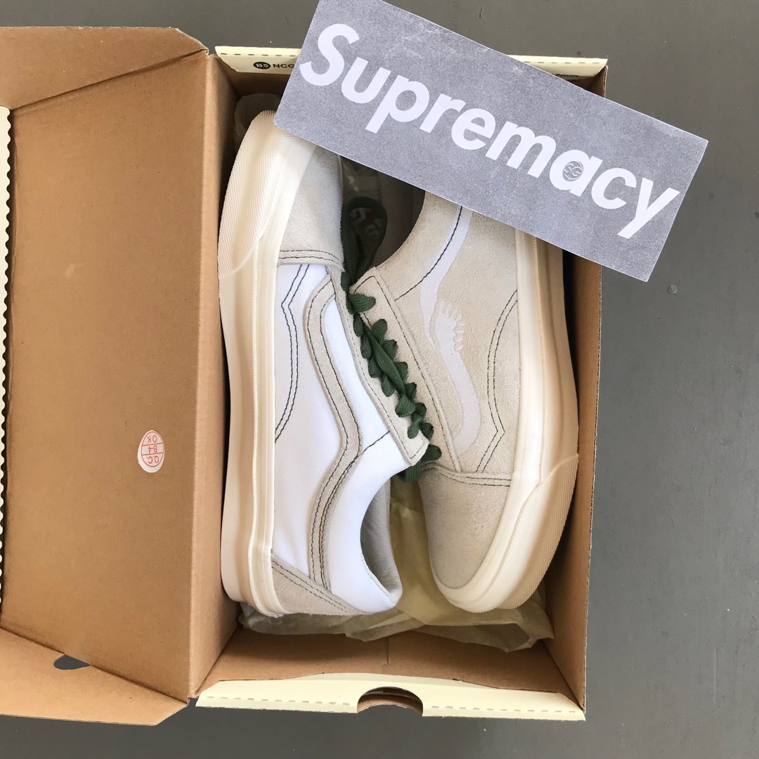 notre x vans old skool off white