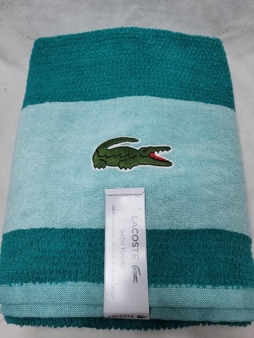 Lacoste towel outlet price